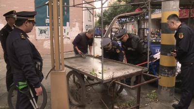 房县开展城区市容市貌综合整治行动