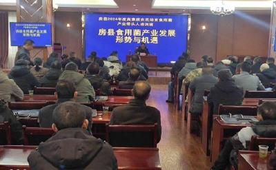 房县：食用菌产业带头人 开启“知识充电”之旅