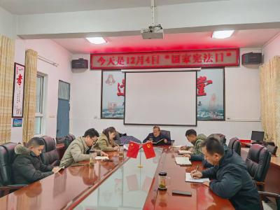 房县城关四中: 开展“宪法宣传日”系列普法宣传活动