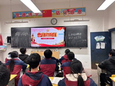 门古中学：普及宪法知识  弘扬宪法精神