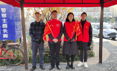 弘扬志愿精神 共建文明城市—人社系统开展文明劝导志愿服务活动