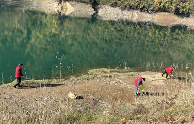 九道乡：河道清理常开展 水清岸绿助振兴