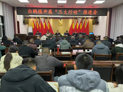 白鹤镇：多举措做好安全生产工作