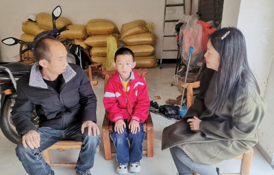 城关镇桃园小学：开展冬季防火安全家访活动