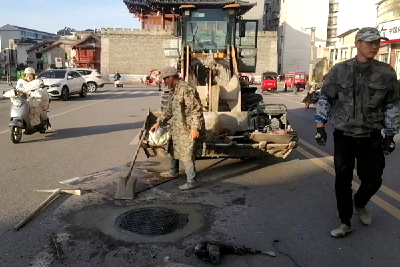 县住建局：精耕细作匠心补短板  擦亮底色创建文明城  