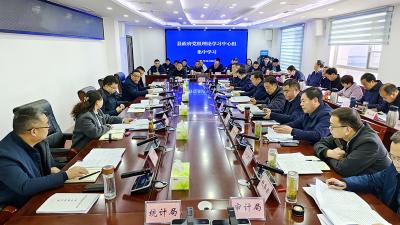 县政府党组理论学习中心组开展集中学习