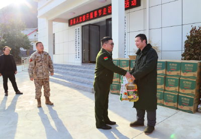 房县人武部：节日慰问暖人心 乡村振兴再起航