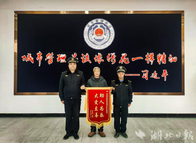 居民点赞！县城市管理执法局喜收感谢锦旗