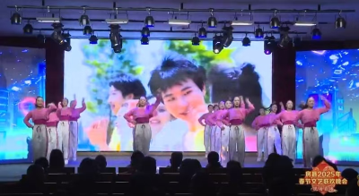房县职校“奔跑的青春”亮相房县2025年春节联欢晚会