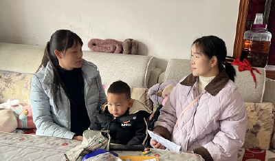 大木厂镇中心幼儿园：家访有温度 共育暖寒冬