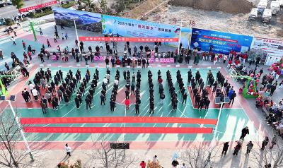 推进全民健身  共建和美城乡——2025十堰市“和美城乡”篮球联赛（春季赛）房县赛区开赛