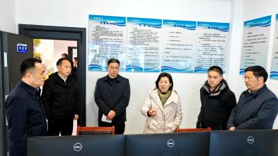 省水利厅来房调研重大项目谋划及水利投融资改革工作