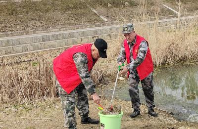 房县退役军人志愿服务队：筑牢生态屏障 彰显老兵担当