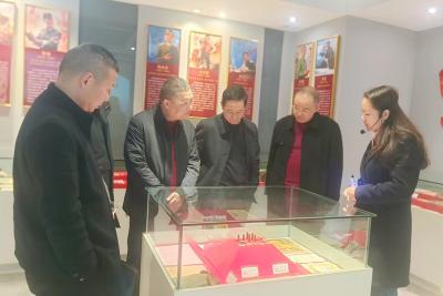 竹溪县退役军人事务局来房交流学习