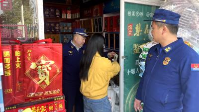 房县消防救援大队开展“三合一”场所专项检查行动