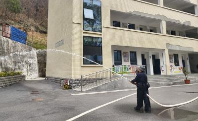 大木厂镇大木小学：举行消防实操演练 筑牢消防安全防线