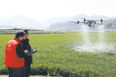 田间科技范 智慧助春耕