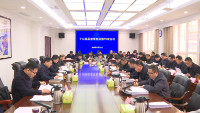 谢晓鸣主持召开县委常委会会议