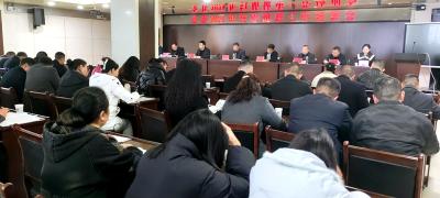 全县基层卫生、妇幼卫生、精神卫生培训会召开