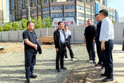 林云国现场办公推进住房领域安全生产和城建项目建设工作