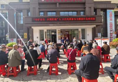 雅居物业公司：举行全民国家安全教育日活动