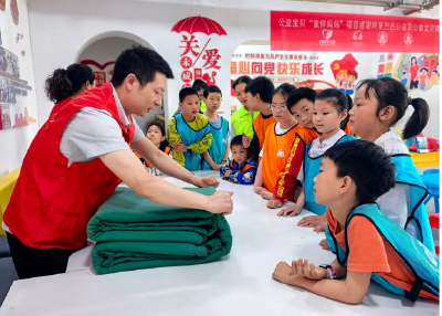 城关镇北关社区童伴之家开展“劳动小达人争霸赛”活动