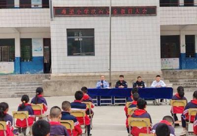 大木厂镇希望小学：时刻绷紧安全弦撑起师生“平安伞”