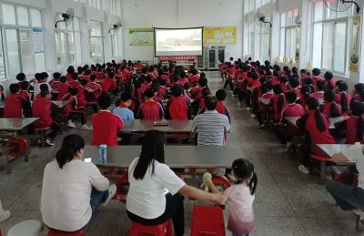 大木厂镇大木小学：观看红色电影  厚植爱国情怀