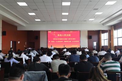 【服务支点建设 展现房县作为】县人民法院：服务支点建设展现法院作为