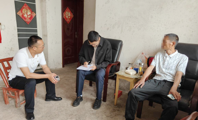 五台乡：走访帮扶暖人心 法润心田启新程