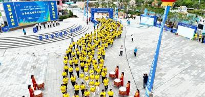 湖北房县：“百镇千村”健康跑正式起跑