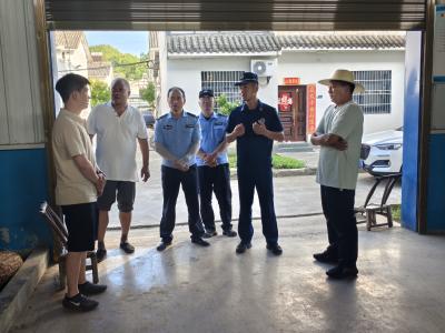 房县消防联合多部门开展木材加工企业消防安全检查