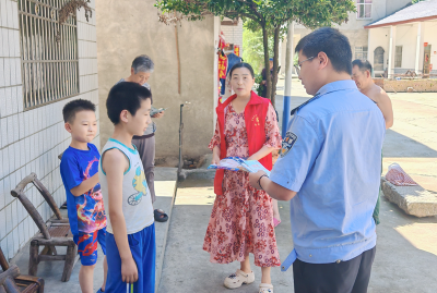 五台乡：反诈防溺入户传知识护老爱幼同心筑平安