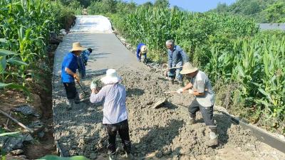 大木厂镇双庙村：以工代赈项目铺就“富民路”
