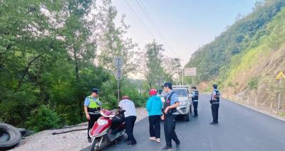 门古寺镇：两方联动严查车辆，筑牢交通安全防线