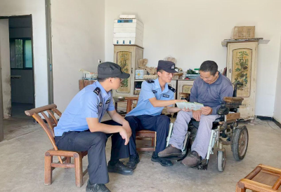 沙河乡：关爱特殊人群 温情传递爱心