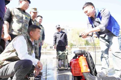 青峰镇：建强民兵应急队伍 守护乡村平安防线