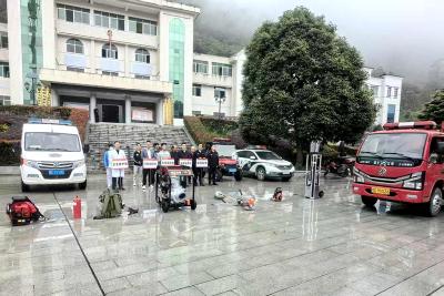 九道乡开展应急处置能力提升演练