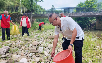 窑淮镇：开展全水域水质巡查工作
