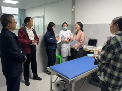 省疾控专家督导房县城关镇卫生院心血管病高危筛查项目工作