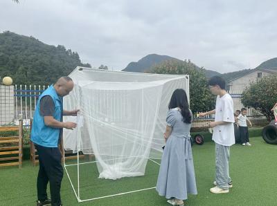门古寺镇中心幼儿园：医卫入园查蚊患 同心共筑防“基”线