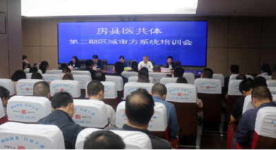 房县人民医院组织召开医共体县域审方系统操作培训