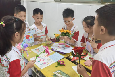 城关镇花宝小学：以“心声”与巧礼致敬教师
