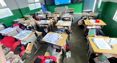 上龛学校：开展防震减灾演练 保障师生生命安全