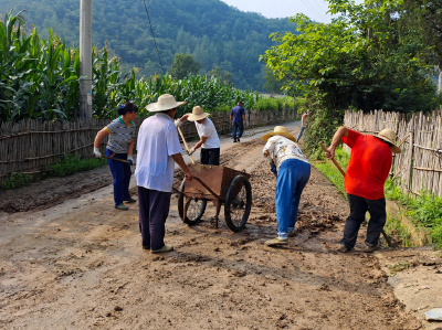 青峰镇：养路护路常态化 惠民利民暖民心