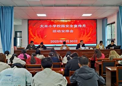 大木厂镇大木小学：交通安全牢记于心 和谐校园倾力创建