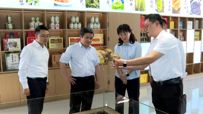 湖北中医药大学党委书记刘松林来房调研