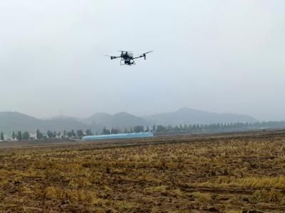 十堰房县：冬闲田“绘”新绿 无人机“播”希望