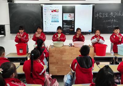 房县东城小学晓阳校区：筑牢健康防线 守护快乐成长