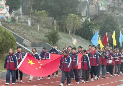 门古寺镇河兴小学：赛场竞风流 童心燃冬日